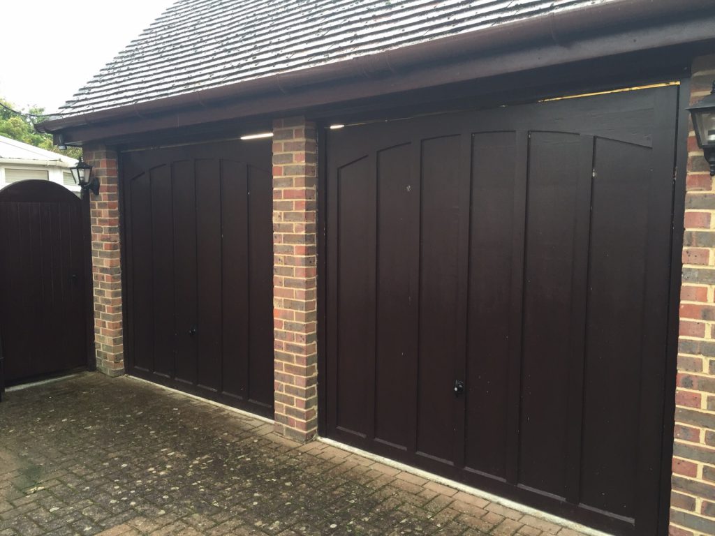 Up and over doors replaced by Shutter Spec Security in Haddenham, Buckinghamshire