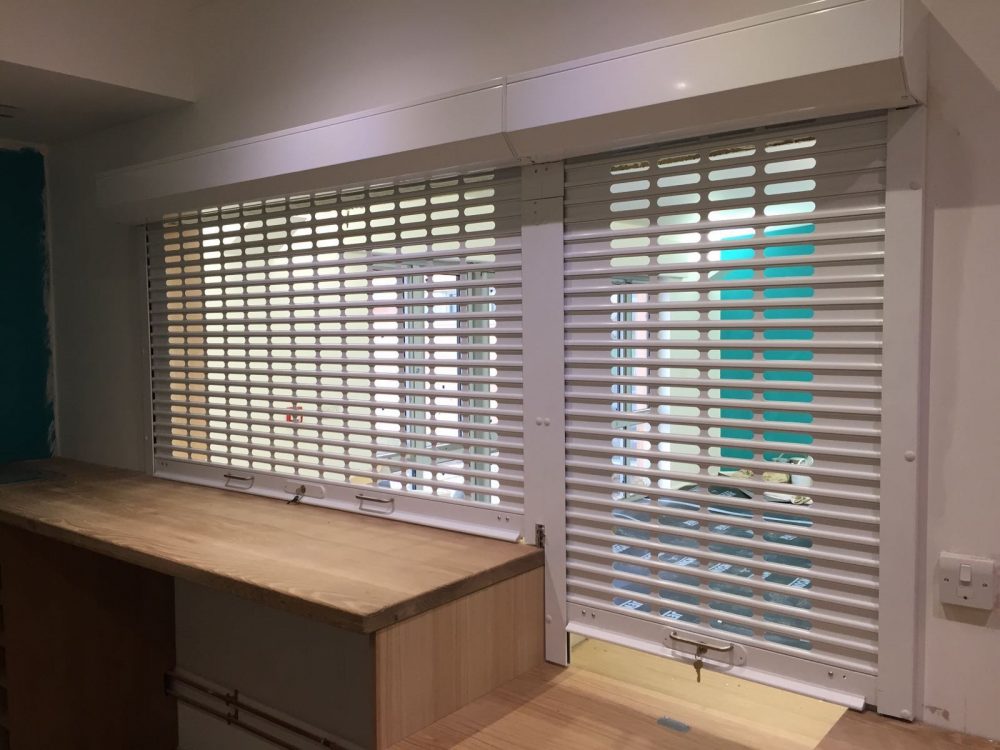 SeceuroShield commercial shutters installed in Chinnor by Shutter Spec Security