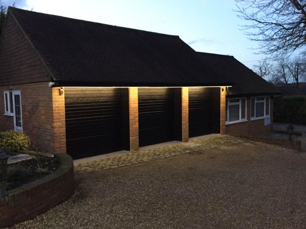 Sectional Ribbed Garage Doors