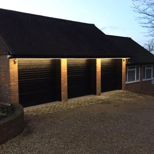 Sectional Ribbed Garage Doors